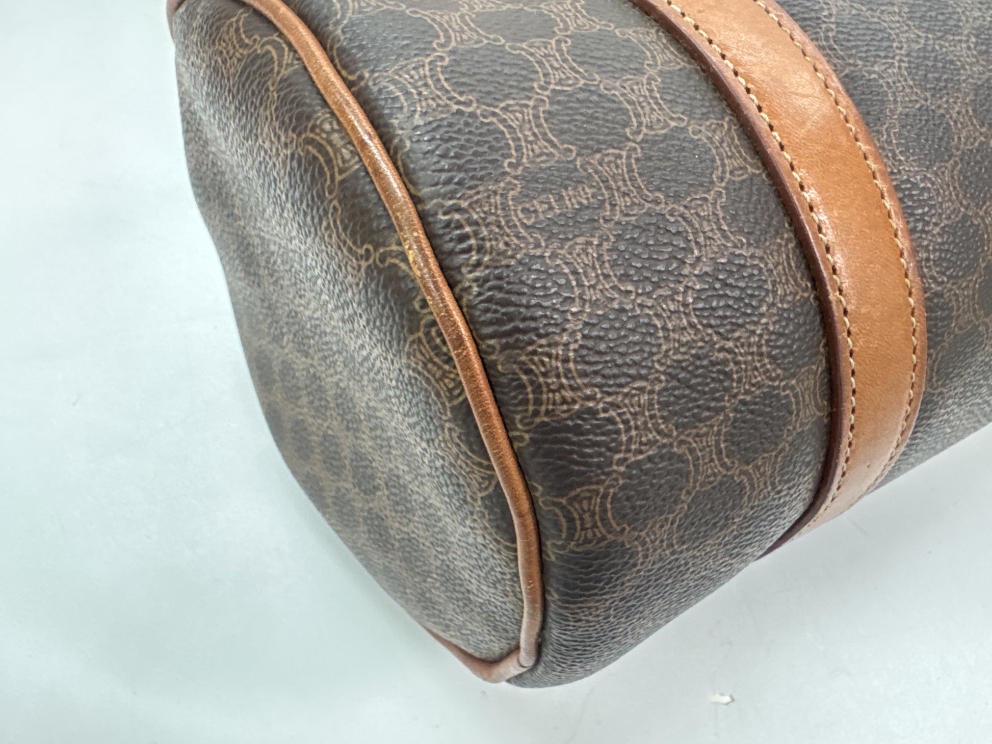 CELINE Macadam Shoulder Bag