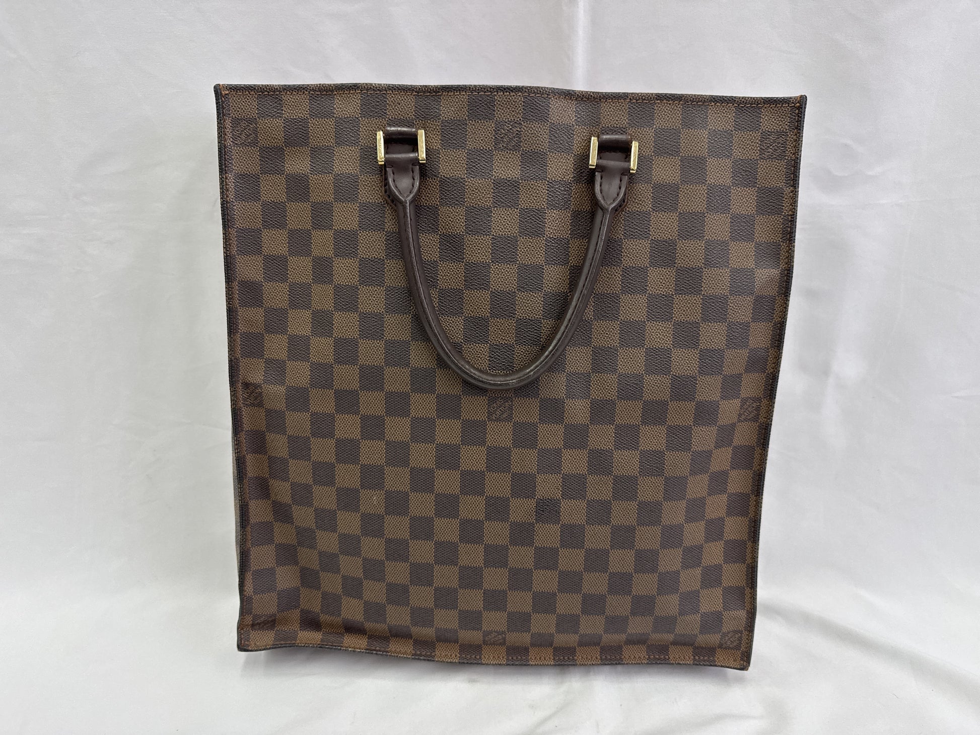 LOUIS VUITTON Damier Sac Plat Tote Bag