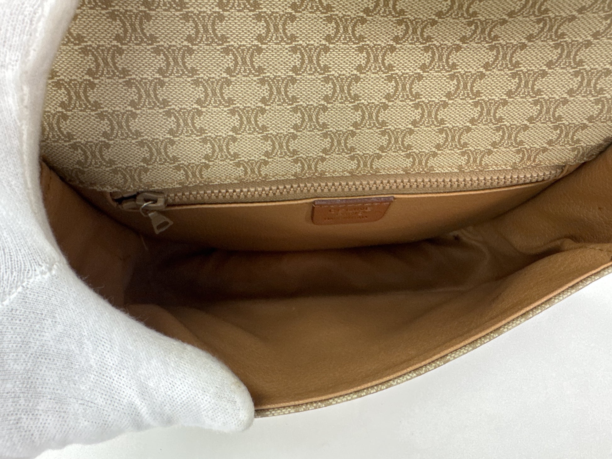 CELINE Macadam Shoulder Bag