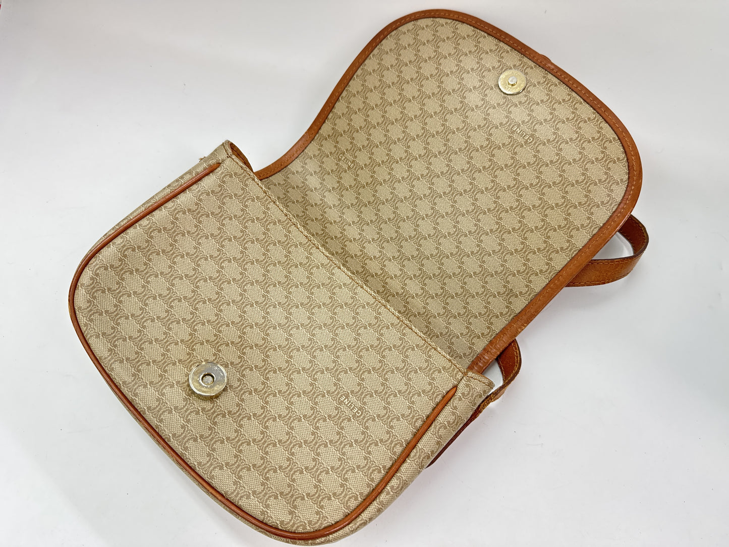 CELINE Macadam Shoulder Bag