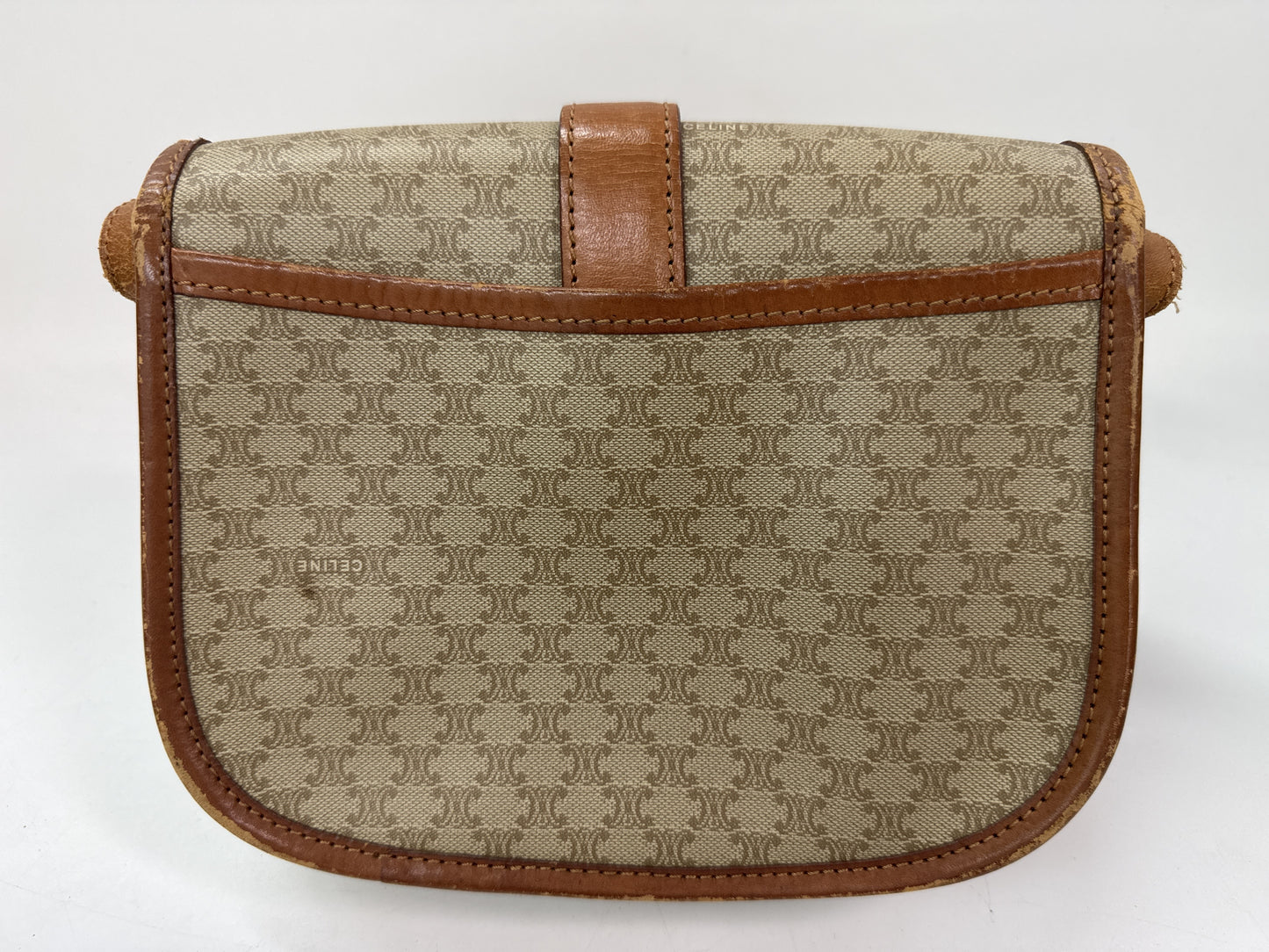 CELINE Macadam Shoulder Bag