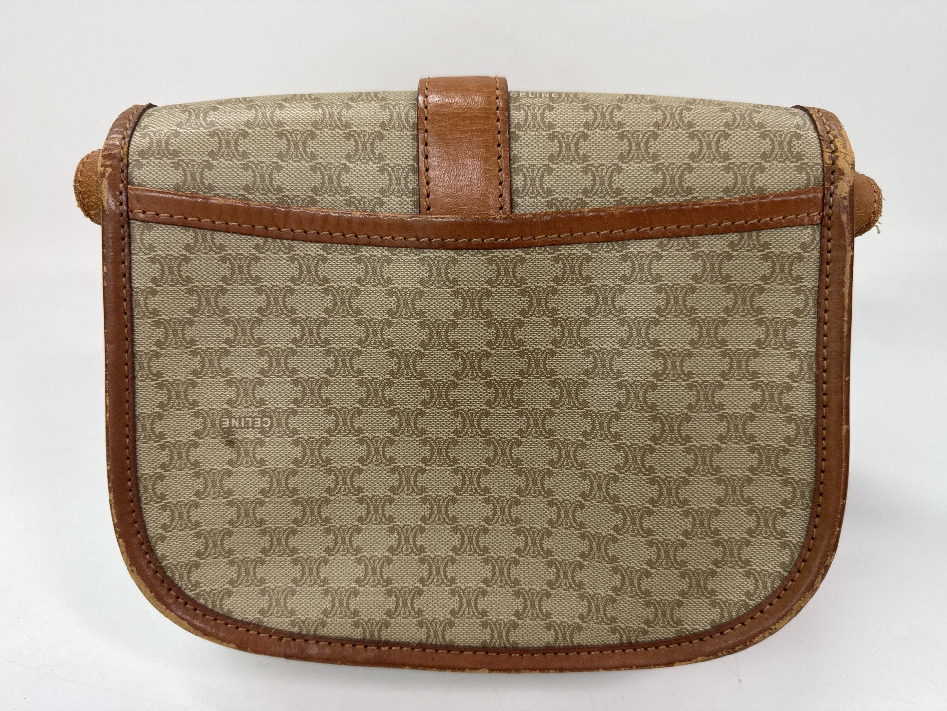 CELINE Macadam Shoulder Bag