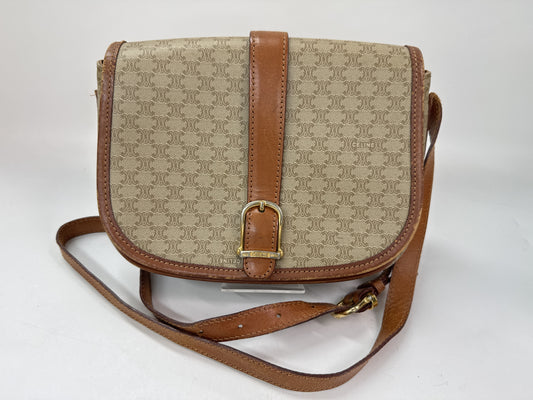 CELINE Macadam Shoulder Bag