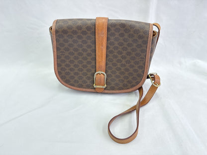 CELINE Macadam Shoulder Bag