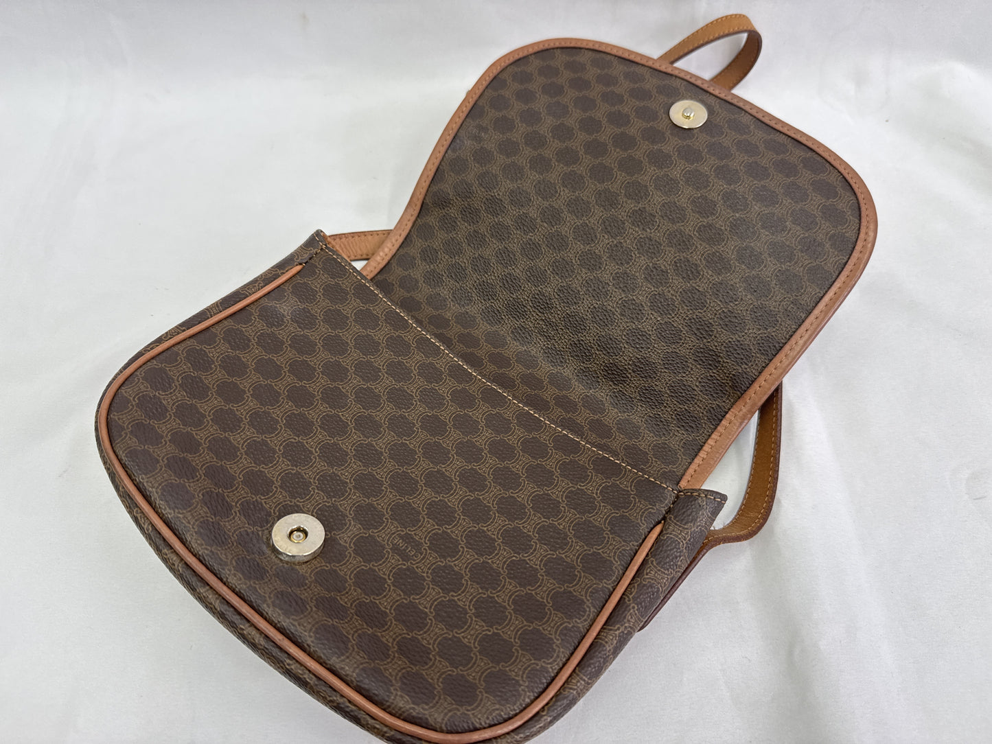 CELINE Macadam Shoulder Bag