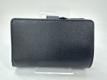 COACH Compact Wallet Black Wallet