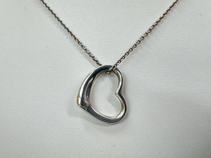 Tiffany & Co. Tiffany & Co. 925 Open Heart Necklace 5.4g 41cm Necklace