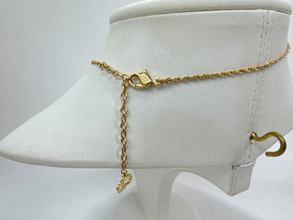 Dior necklace with approximately 46cm chain