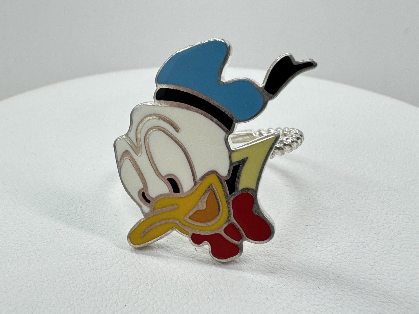 Dior Gucci x Disney Donald Duck Ring #16 925 Silver
