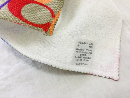 COACH Colorful Logo Multicolor 2023 Scarf Towel 22 x 108 cm Scarf