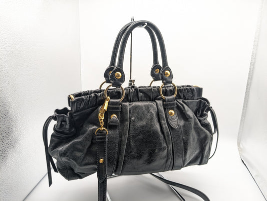 Miu Miu Miu Miu 2-Way Tote Bag with Strap