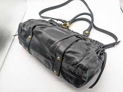 Miu Miu Miu Miu 2-Way Tote Bag with Strap