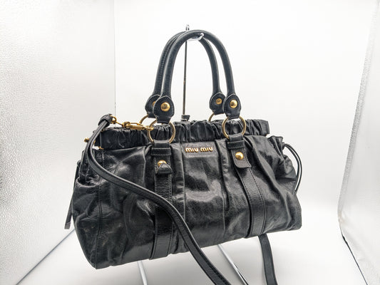 Miu Miu Miu Miu 2-Way Tote Bag with Strap