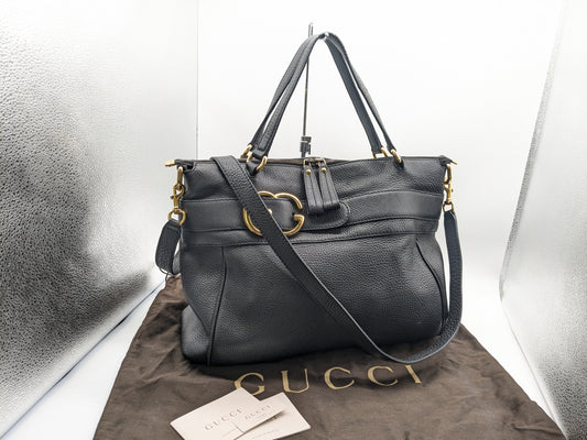 GUCCI 269963 2-Way Tote Bag with Strap