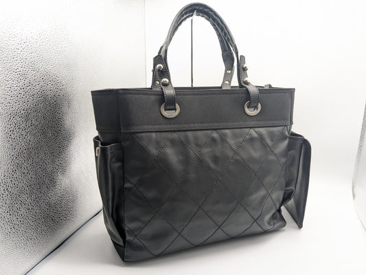 CHANEL Paris-Biarritz GM Tote Bag with Pouch, 15499886, Seal, Guarantee