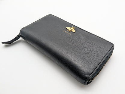 GUCCI 523667 Animalier Bee Wallet