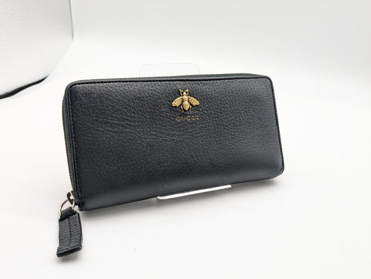 GUCCI 523667 Animalier Bee Wallet