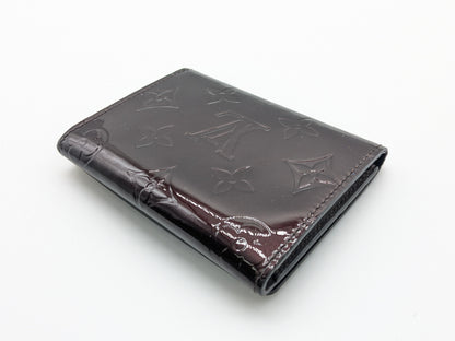 LOUIS VUITTON LV Vernis Envelope Card Case, Pass Case, Business Card Case