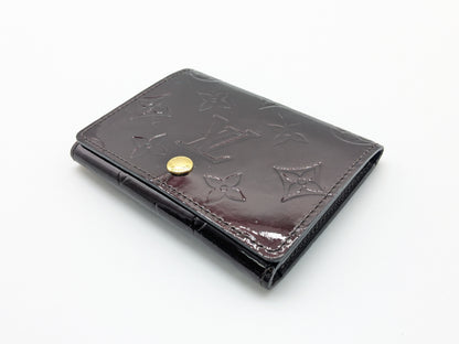 LOUIS VUITTON LV Vernis Envelope Card Case, Pass Case, Business Card Case