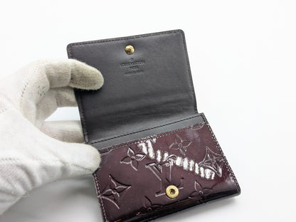 LOUIS VUITTON LV Vernis Envelope Card Case, Pass Case, Business Card Case