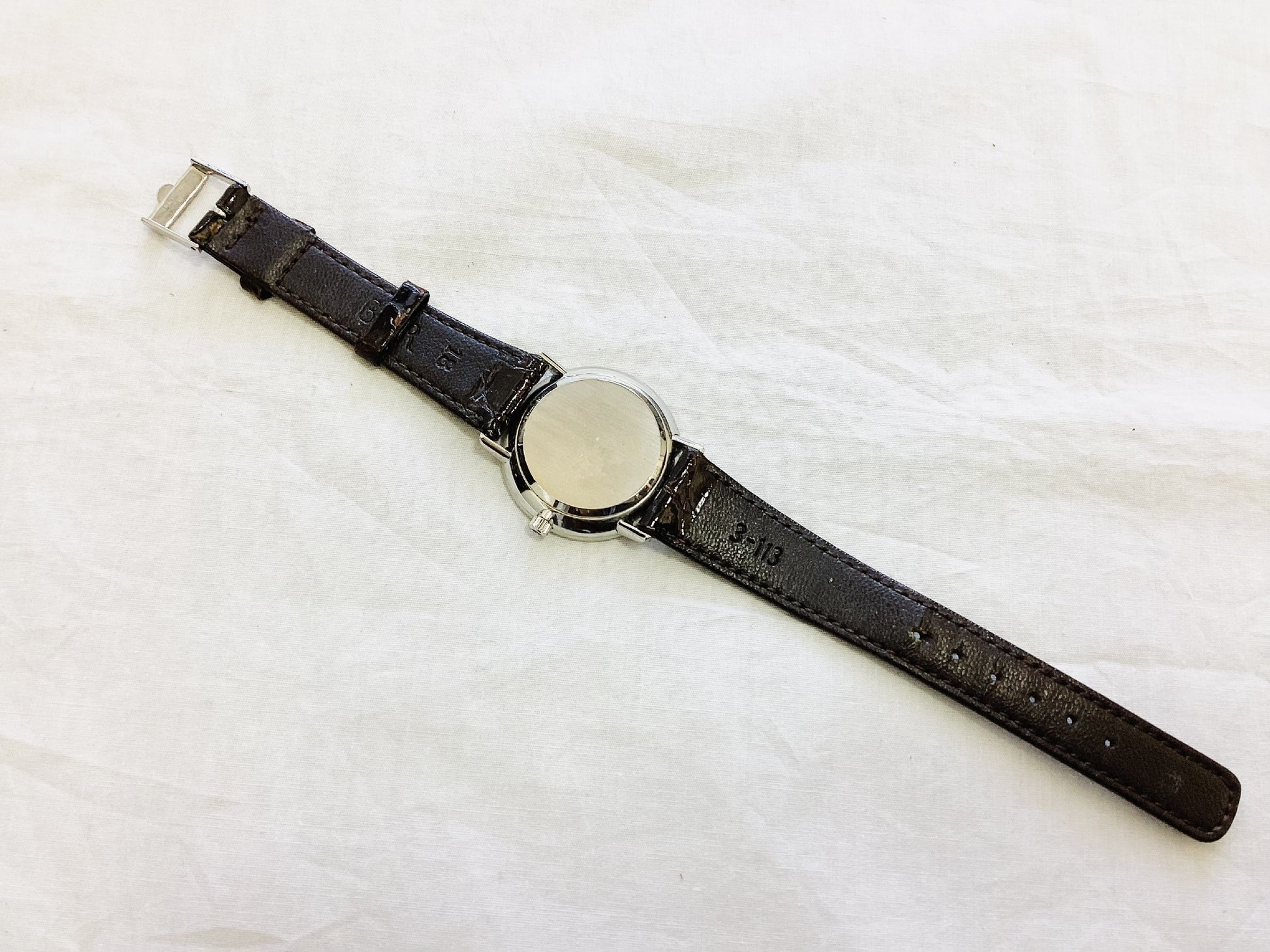 OMEGA Devil Quartz Silver x White Dial Men's Watch