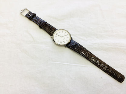 OMEGA Devil Quartz Silver x White Dial Men's Watch