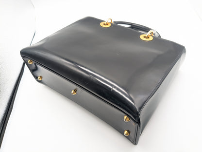 Dior Lady Dior Patent Tote Bag