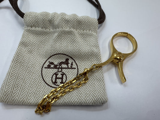 HERMES Hermes Glove Holder GP Gold Hardware Key Case/Key Holder