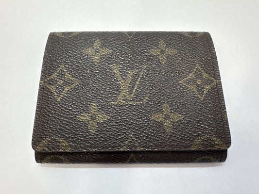 LOUIS VUITTON LOUIS VUITTON Vuitton Envelope Carte de Visite M62920 Card Case, Pass Case, Business Card Case