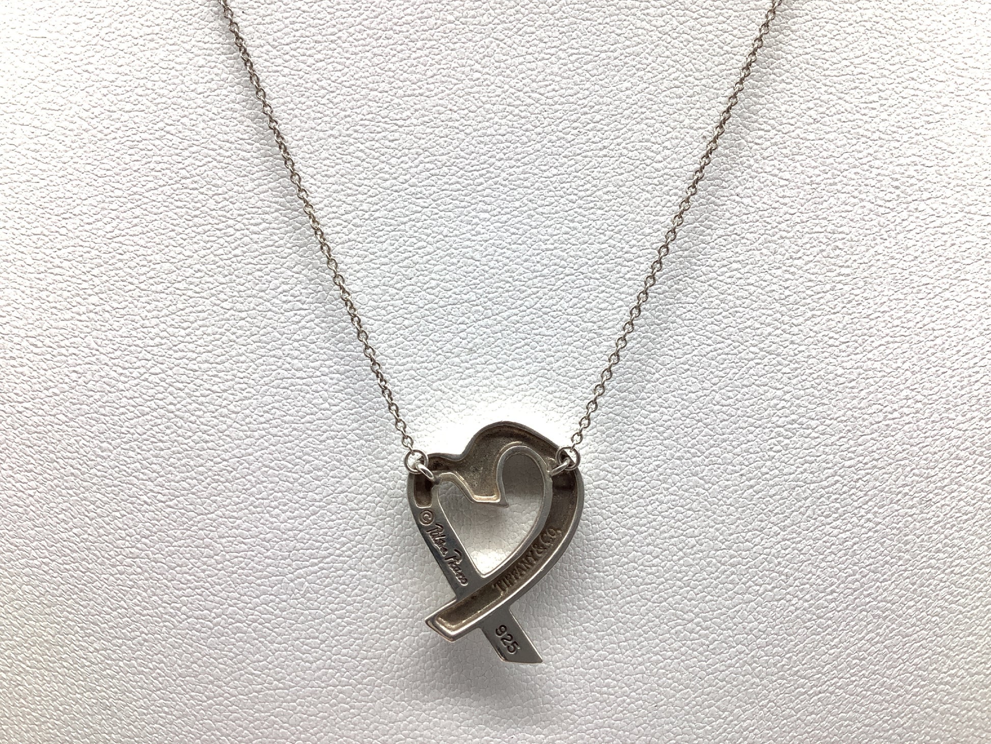 Tiffany & Co. Tiffany & Co. Tiffany Loving Heart SV925 Necklace Elsa Peretti Loving Pendant Necklace