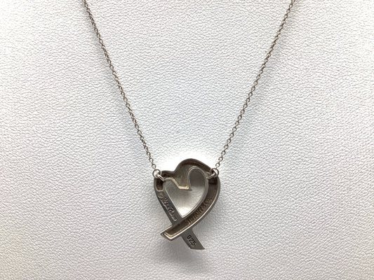 Tiffany & Co. Tiffany & Co. Tiffany Loving Heart SV925 Necklace Elsa Peretti Loving Pendant Necklace