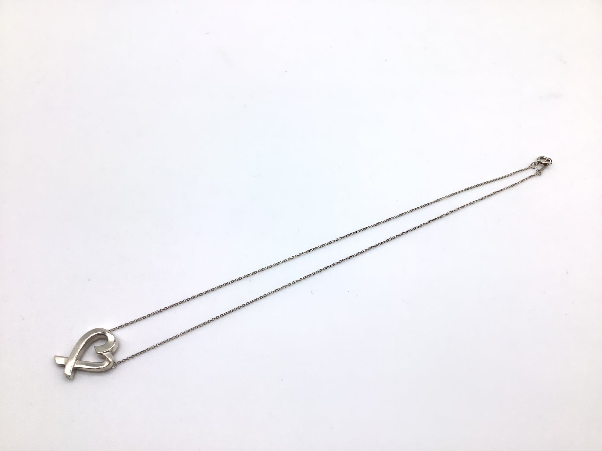 Tiffany & Co. Tiffany & Co. Tiffany Loving Heart SV925 Necklace Elsa Peretti Loving Pendant Necklace