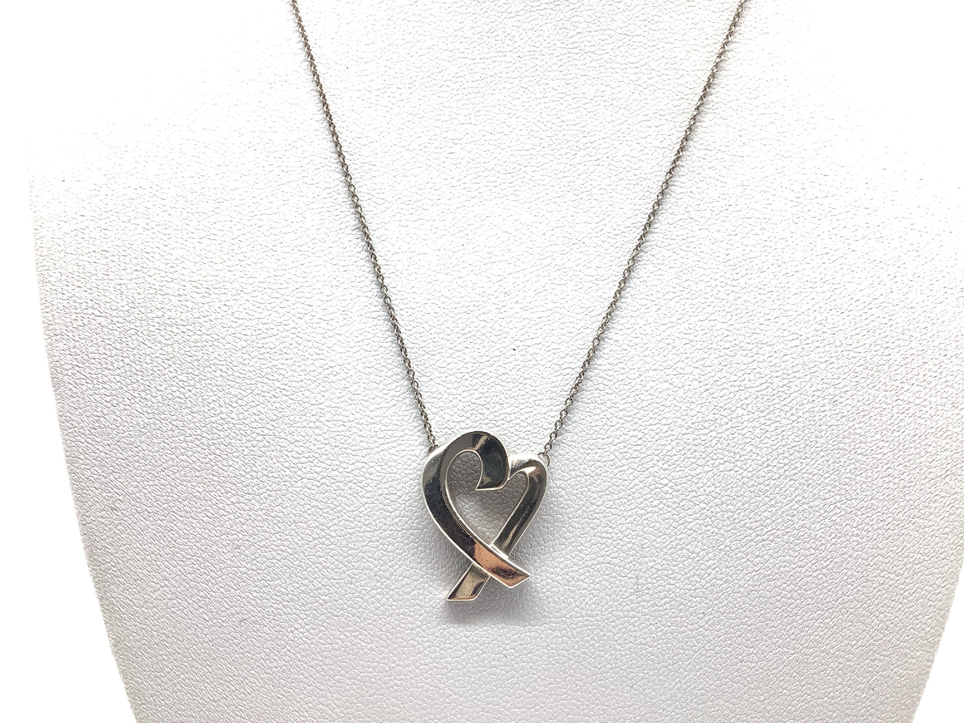 Tiffany & Co. Tiffany & Co. Tiffany Loving Heart SV925 Necklace Elsa Peretti Loving Pendant Necklace