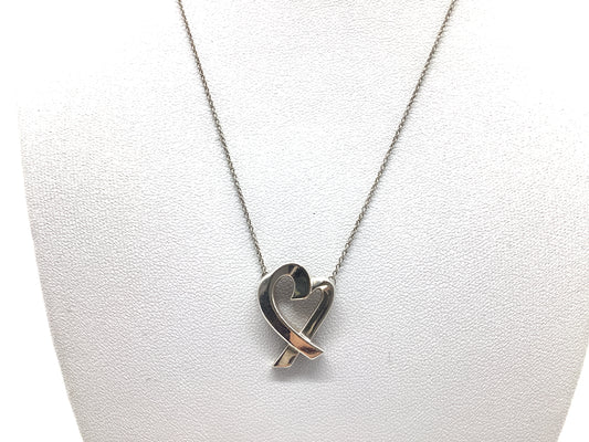 Tiffany & Co. Tiffany & Co. Tiffany Loving Heart SV925 Necklace Elsa Peretti Loving Pendant Necklace