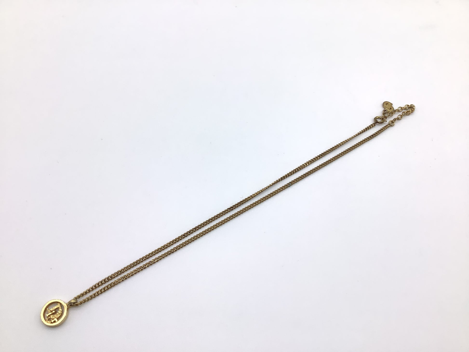 Dior Dior Precious Metal Necklace Pendant Necklace