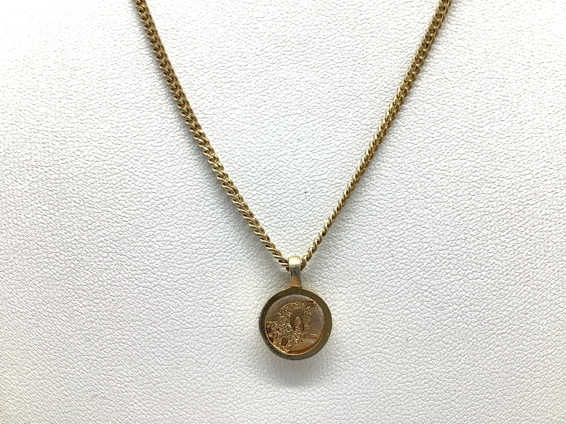 Dior Dior Precious Metal Necklace Pendant Necklace