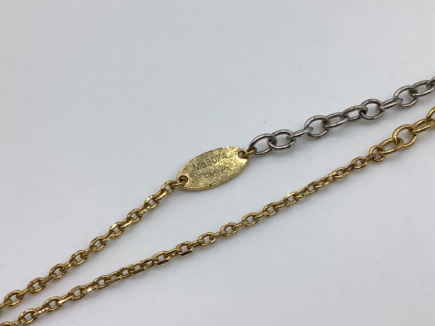 LOUIS VUITTON LOUIS VUITTON Vuitton Necklace Logomania Necklace
