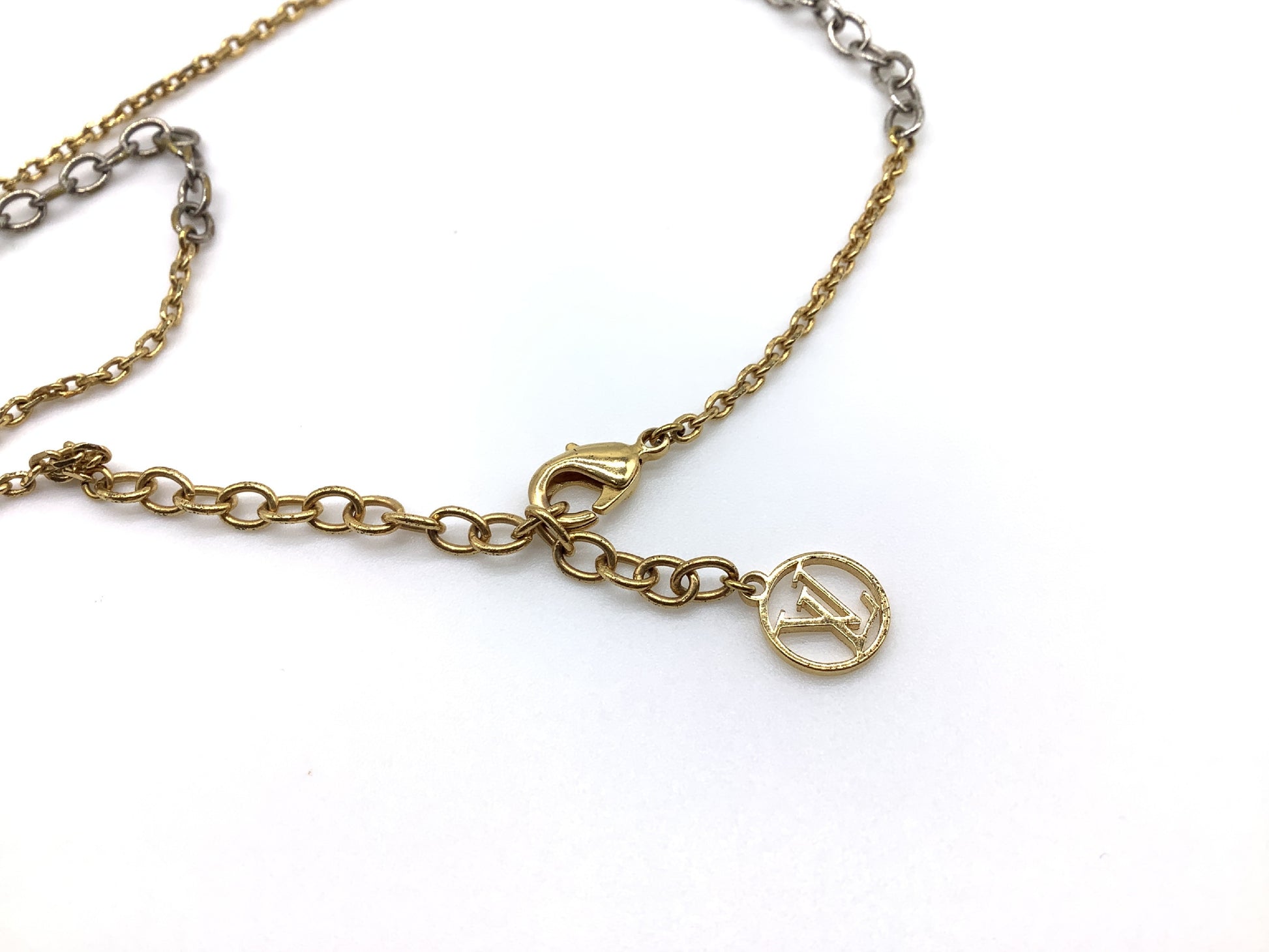 LOUIS VUITTON LOUIS VUITTON Vuitton Necklace Logomania Necklace