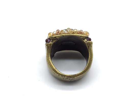 CHANEL 00A Ring Size #12.5 Ring