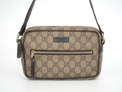 OMEGA GUCCI GG Supreme Gucci Shoulder Bag