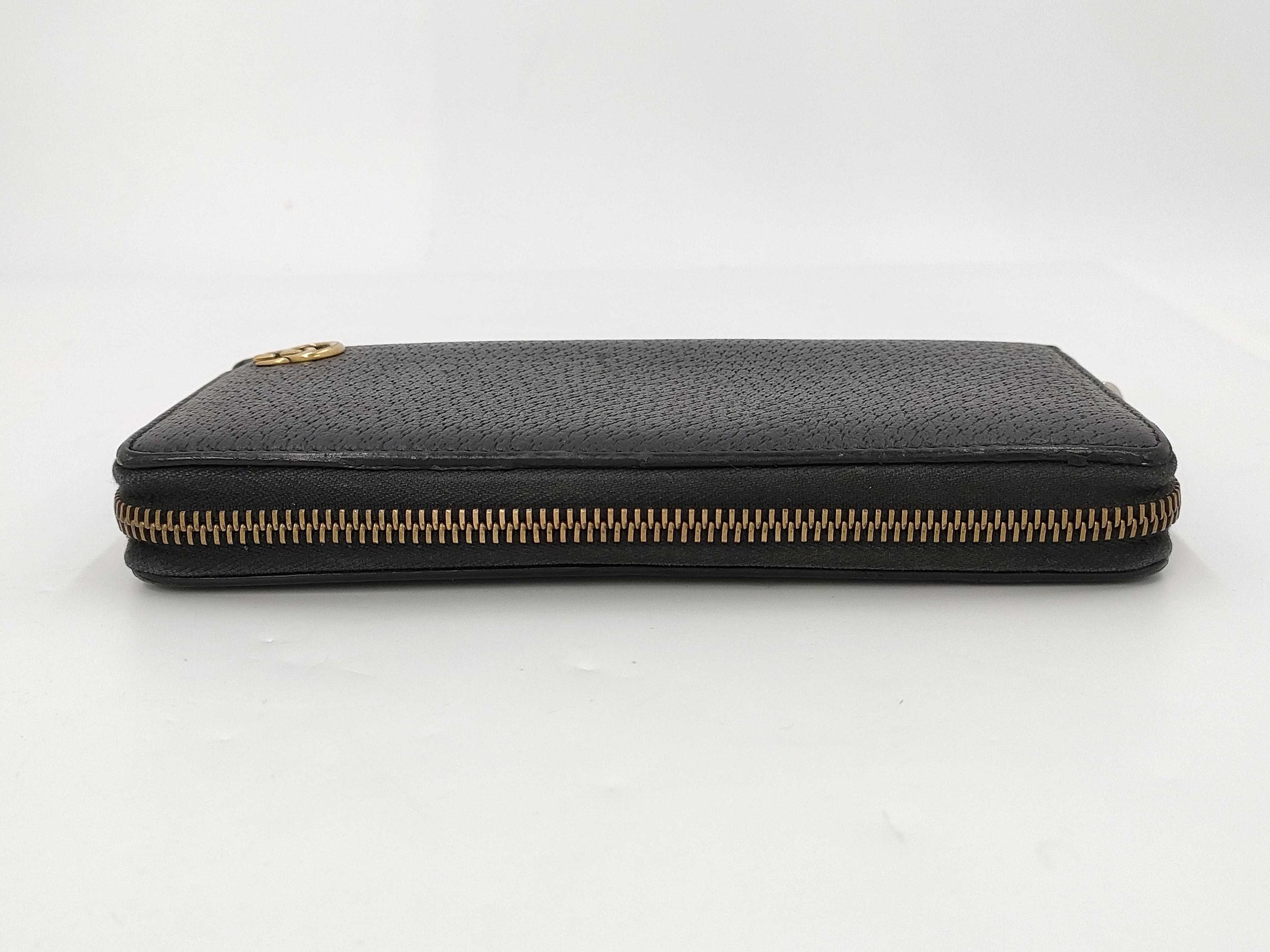 GUCCI Long Wallet with Round Zipper, Black