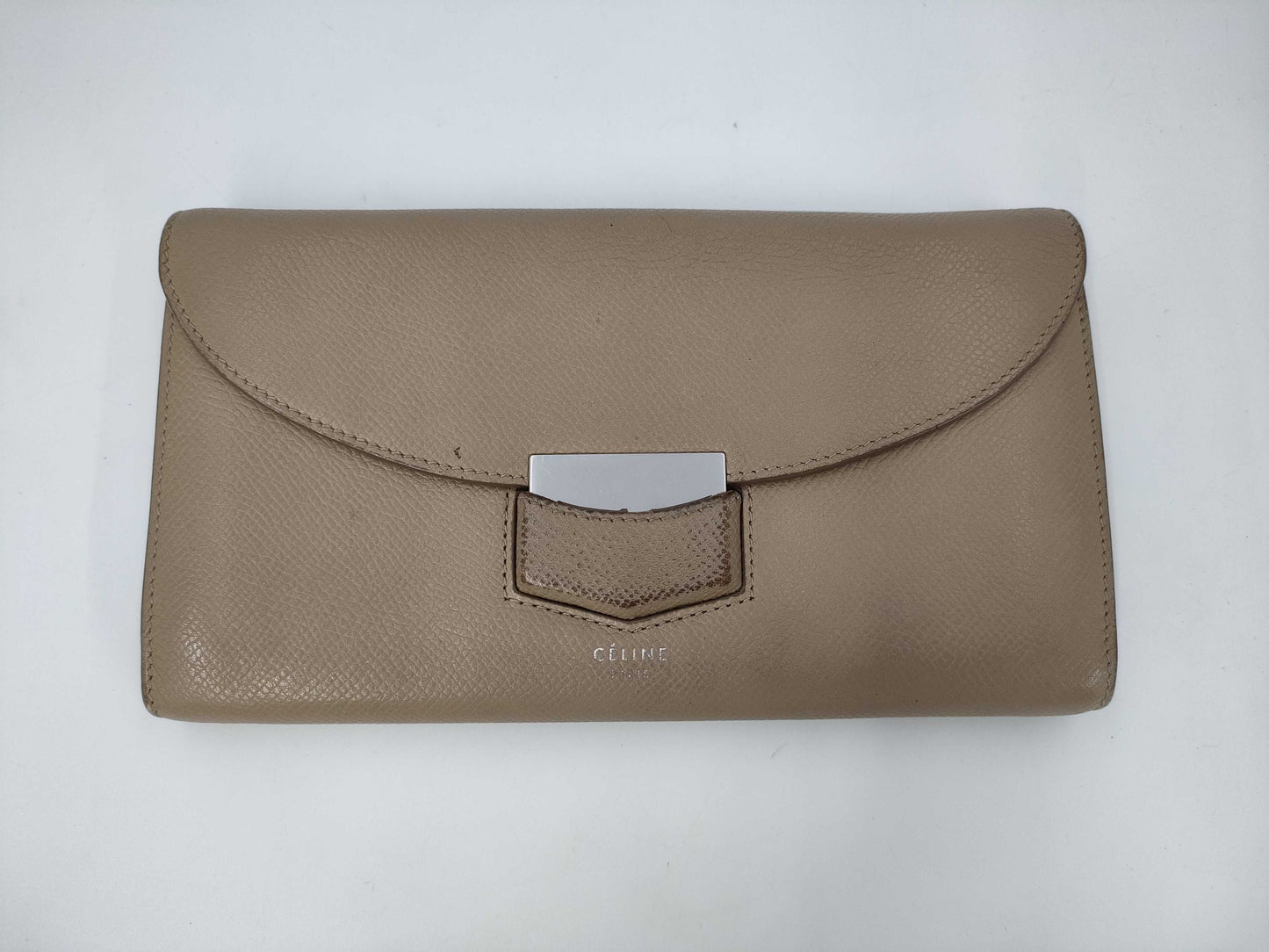 CELINE wallet beige wallet