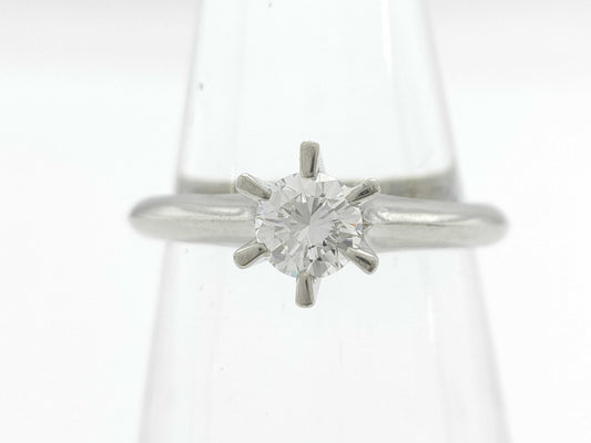 MIKIMOTO D0.37ct PT900 4.0g Ring 