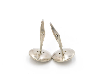 Tiffany & Co. TIFFANY Cufflinks Button Motif 925x750 11.7g Tie Pin/Cufflinks