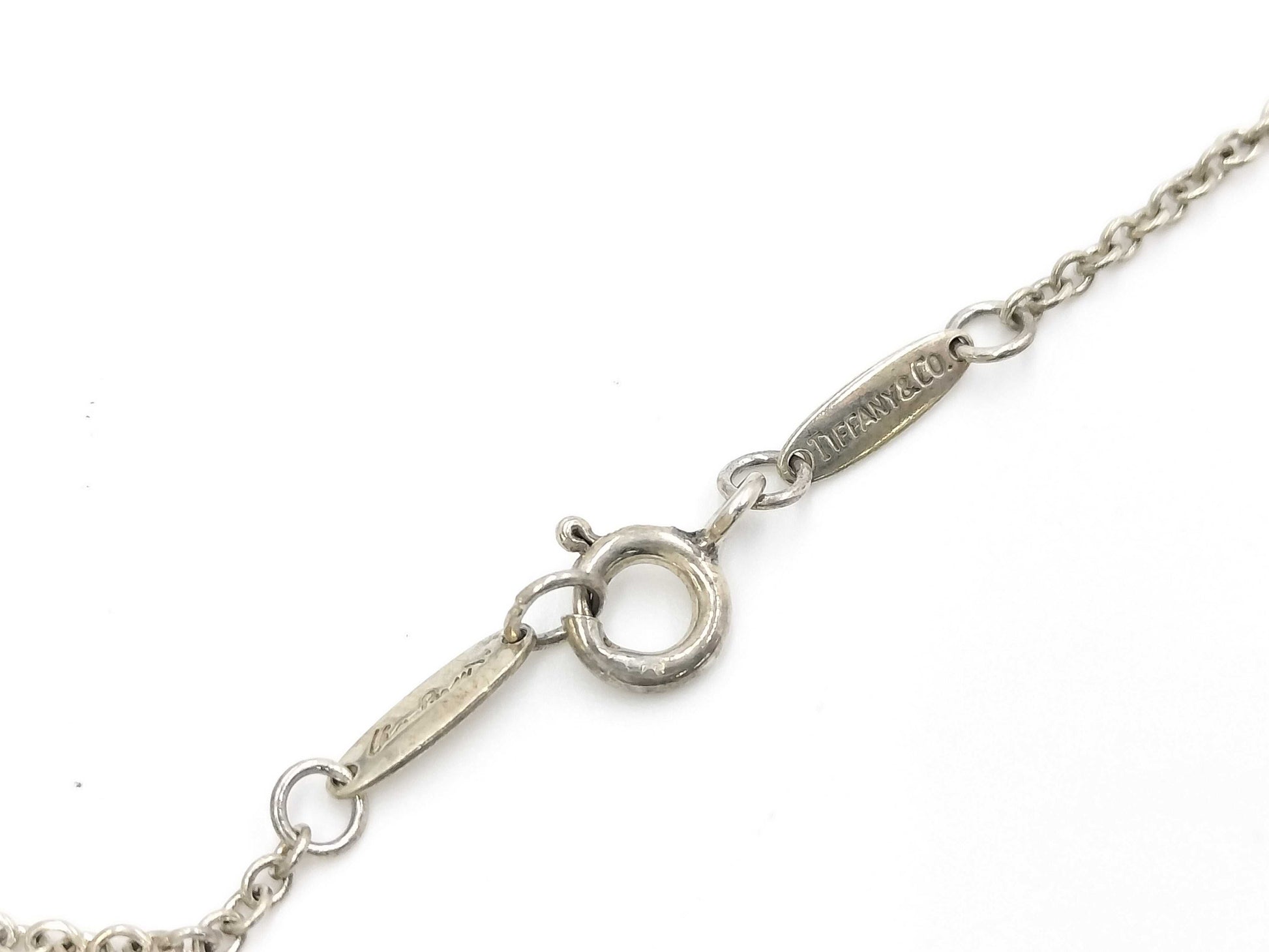 Tiffany & Co. Open Heart SV925 7.1g Necklace