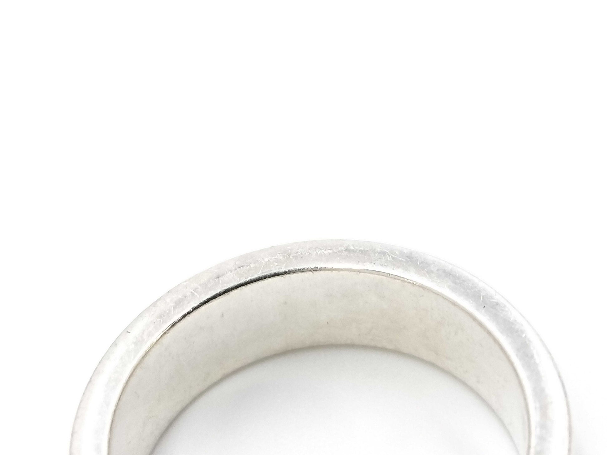 Tiffany & Co. Atlas Ring, 925, 6g, Size 13.5