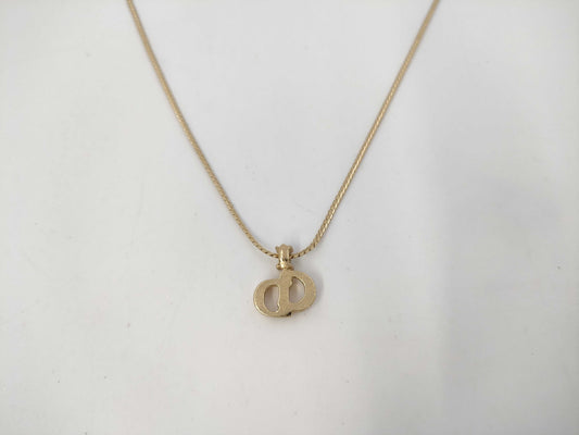 Dior necklace logo necklace