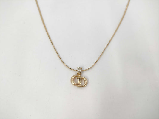 Dior necklace logo necklace
