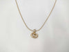 Dior necklace logo necklace