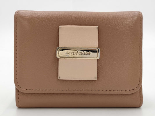SEE BY CHLOE SEE BY CHLOE Tri-fold Wallet Beige